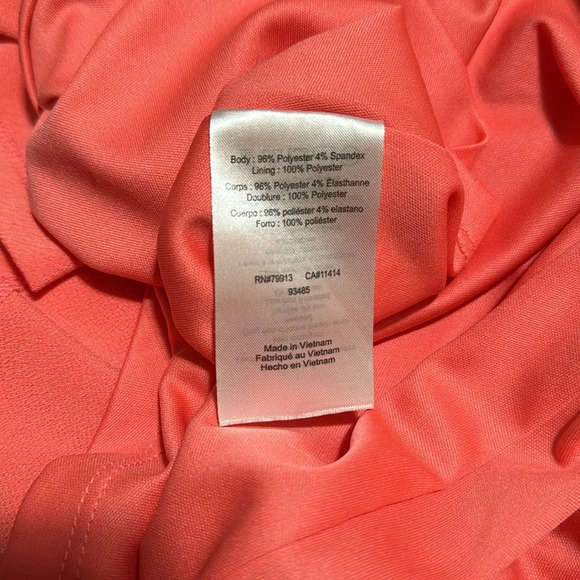 Pink Maternity Dress with Ruffle Arms - Picture 5 of 6